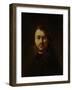 Portret Van Rembrandt Harmensz. Van Rijn-Rembrandt van Rijn-Framed Art Print