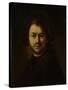 Portret Van Rembrandt Harmensz. Van Rijn-Rembrandt van Rijn-Stretched Canvas