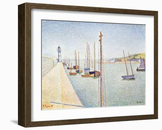 Portrieux, Brittany, 1888-Paul Signac-Framed Giclee Print