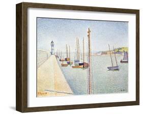 Portrieux, Brittany, 1888-Paul Signac-Framed Giclee Print