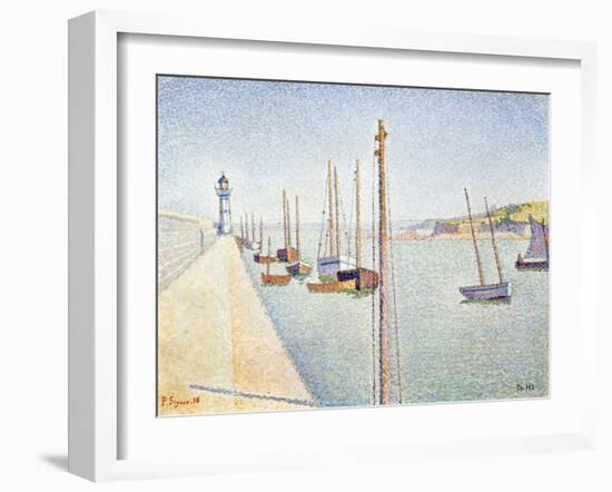 Portrieux, Brittany, 1888-Paul Signac-Framed Giclee Print
