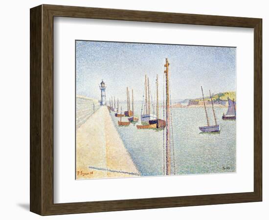 Portrieux, Brittany, 1888-Paul Signac-Framed Giclee Print