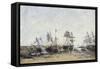 Portrieux, C.1873-Eugène Boudin-Framed Stretched Canvas