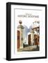 Portsmouth Dockyard - Dave Thompson Contemporary Travel Print-Dave Thompson-Framed Giclee Print