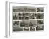 Portsmouth Dockyard Illustrated-null-Framed Giclee Print