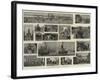 Portsmouth Dockyard Illustrated-null-Framed Giclee Print