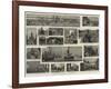 Portsmouth Dockyard Illustrated-null-Framed Giclee Print