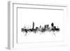 Portsmouth England Skyline-Michael Tompsett-Framed Art Print