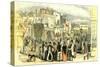 Portsmouth Fair U.K. 1847 Free Mart Fair Fifteen Days Followed by Portsdown Fair the Open Hand of P-null-Stretched Canvas