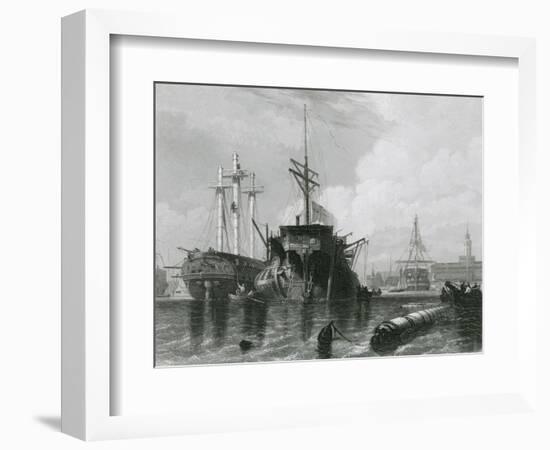 Portsmouth, Hampshire-EW Cooke-Framed Art Print