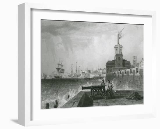 Portsmouth, Hampshire-EW Cooke-Framed Art Print