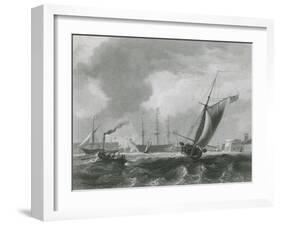 Portsmouth, Hampshire-EW Cooke-Framed Art Print