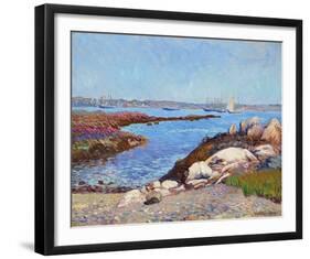 Portsmouth Harbor, New Hampshire, 1909-William James Glackens-Framed Giclee Print