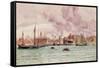 Portsmouth Harbour, 1884-John Brett-Framed Stretched Canvas