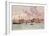 Portsmouth Harbour, 1884-John Brett-Framed Giclee Print