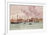 Portsmouth Harbour, 1884-John Brett-Framed Giclee Print