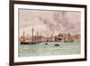 Portsmouth Harbour, 1884-John Brett-Framed Giclee Print