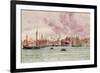 Portsmouth Harbour, 1884-John Brett-Framed Giclee Print