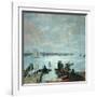 Portsmouth Harbour, 1907-John William Buxton Knight-Framed Giclee Print