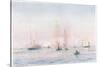 Portsmouth Harbour 1912, 1915-William Lionel Wyllie-Stretched Canvas