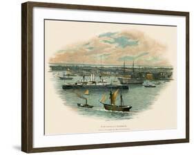 Portsmouth Harbour-Charles Wilkinson-Framed Giclee Print