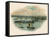 Portsmouth Harbour-Charles Wilkinson-Framed Stretched Canvas