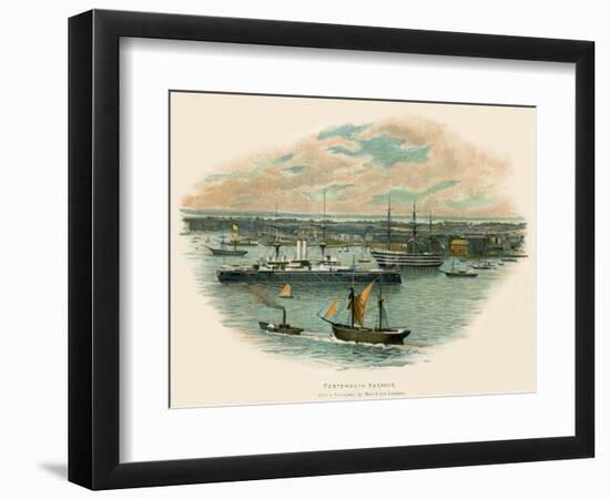 Portsmouth Harbour-Charles Wilkinson-Framed Giclee Print