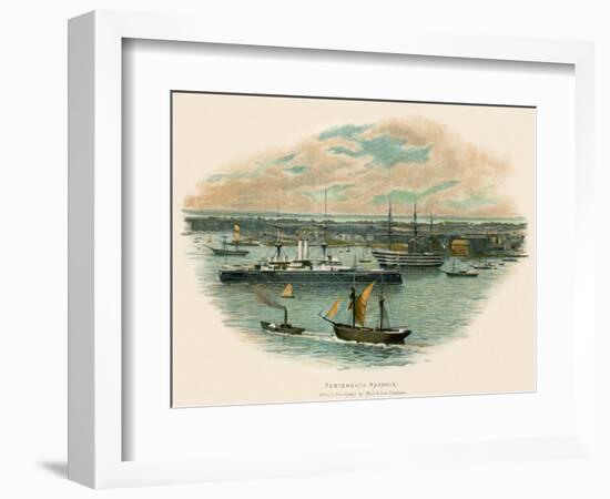 Portsmouth Harbour-Charles Wilkinson-Framed Giclee Print