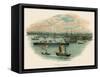 Portsmouth Harbour-Charles Wilkinson-Framed Stretched Canvas