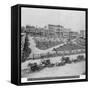 Portsmouth Plaza in San Francisco, California-null-Framed Stretched Canvas