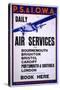 Portsmouth, Southsea & Isle of Wight Aviation - Daily Air Services-null-Stretched Canvas