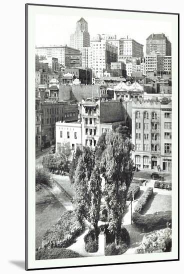 Portsmouth Square, San Francisco, California-null-Mounted Art Print