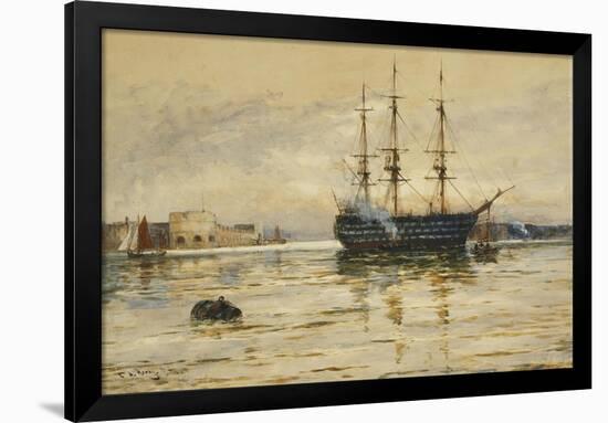 Portsmouth-Thomas Bush Hardy-Framed Giclee Print