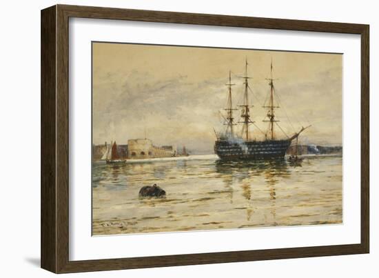 Portsmouth-Thomas Bush Hardy-Framed Giclee Print