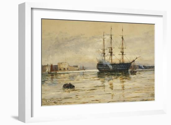 Portsmouth-Thomas Bush Hardy-Framed Giclee Print