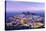 Portugal, Alentejo, Castelo De Vide, Overview at Dusk-Shaun Egan-Stretched Canvas