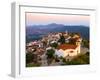 Portugal, Alentejo, Marvao, Medieval Village at Dusk-Shaun Egan-Framed Photographic Print