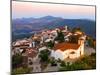 Portugal, Alentejo, Marvao, Medieval Village at Dusk-Shaun Egan-Mounted Photographic Print