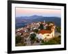 Portugal, Alentejo, Marvao, Medieval Village at Dusk-Shaun Egan-Framed Photographic Print