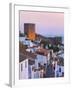 Portugal, Alentejo, Monsaraz, Overview at Dusk-Shaun Egan-Framed Photographic Print