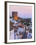 Portugal, Alentejo, Monsaraz, Overview at Dusk-Shaun Egan-Framed Photographic Print