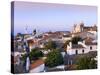 Portugal, Alentejo, Monsaraz, Overview at Dusk-Shaun Egan-Stretched Canvas