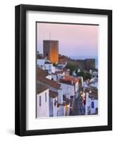 Portugal, Alentejo, Monsaraz, Overview at Dusk-Shaun Egan-Framed Photographic Print