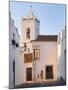 Portugal, Alentejo, Monsaraz, Woman and Girl Walking Down Cobbled Street (Mr)-Shaun Egan-Mounted Photographic Print