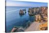 Portugal, Algarve, Lagos, Overlooking Camilo Beach (Praia Do Camilo)-Alan Copson-Stretched Canvas