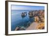 Portugal, Algarve, Lagos, Overlooking Camilo Beach (Praia Do Camilo)-Alan Copson-Framed Photographic Print