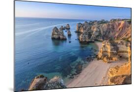 Portugal, Algarve, Lagos, Overlooking Camilo Beach (Praia Do Camilo)-Alan Copson-Mounted Photographic Print