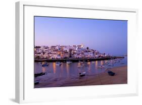 Portugal, Algarve, Portimao, Ferragudo, Townscape, Morning Mood-Chris Seba-Framed Photographic Print