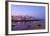 Portugal, Algarve, Portimao, Ferragudo, Townscape, Morning Mood-Chris Seba-Framed Photographic Print