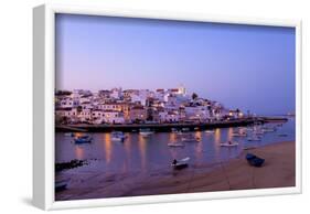 Portugal, Algarve, Portimao, Ferragudo, Townscape, Morning Mood-Chris Seba-Framed Photographic Print